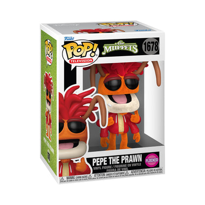 Funko POP! Television: The Muppets - Pepe the Prawn (Flocked
