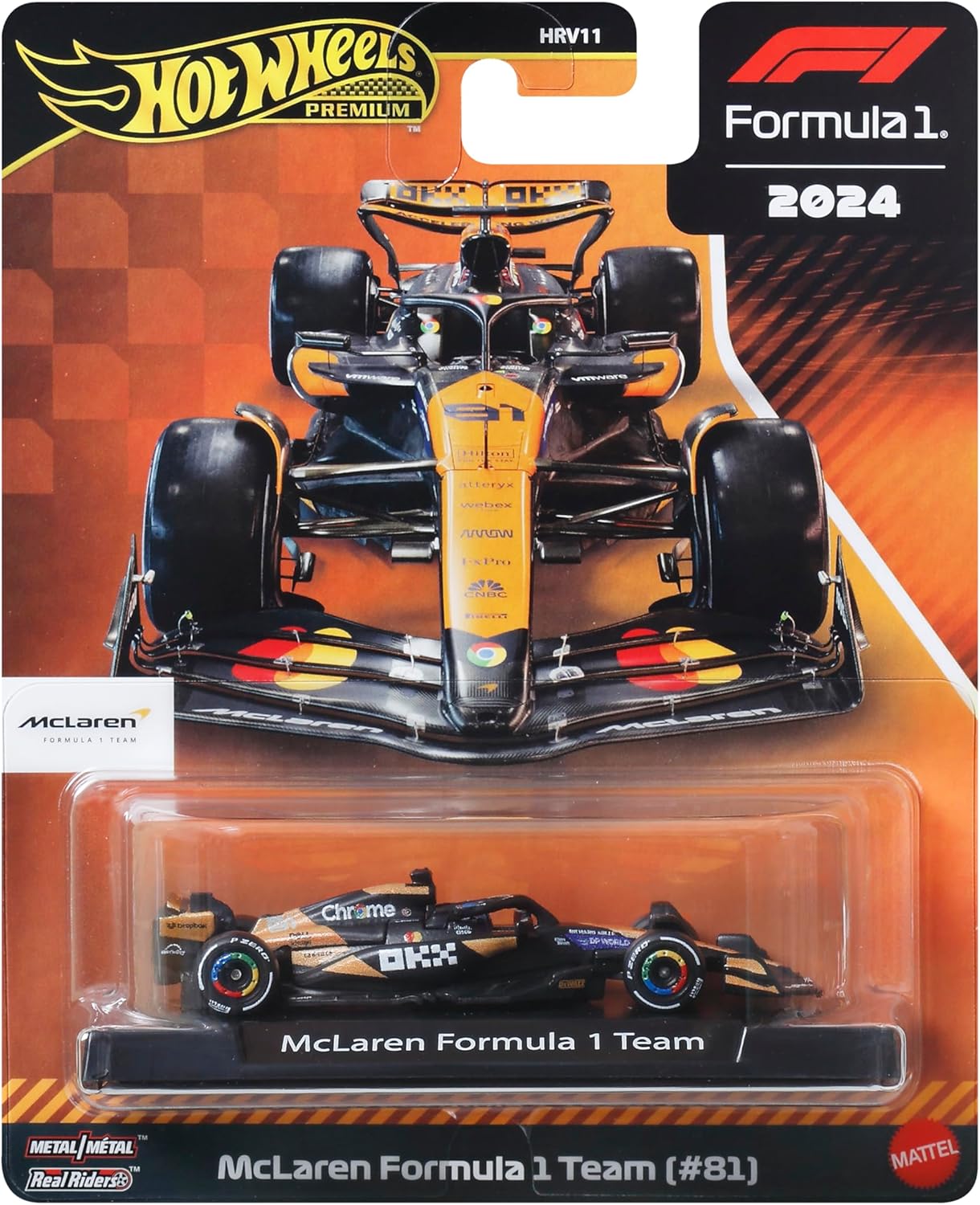 Hot Wheels - Hot Wheels Oscar Piastri McLaren Formule 1 Raceauto 1:64