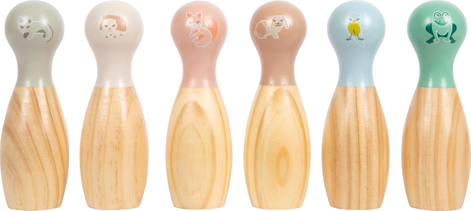 Small Foot - Small Foot - Bowlingspel Garden Buddies - 8dlg.