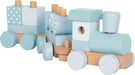 Small Foot - Small Foot - Houten Trein Blauw