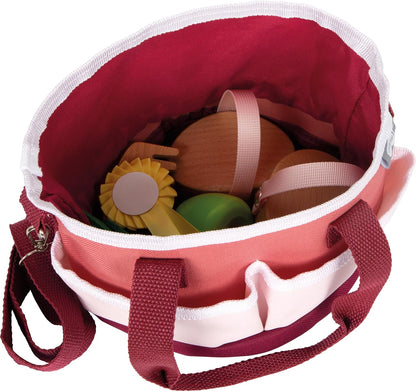 Small Foot - Small Foot - Paardenverzorgingsset met Tas Rood