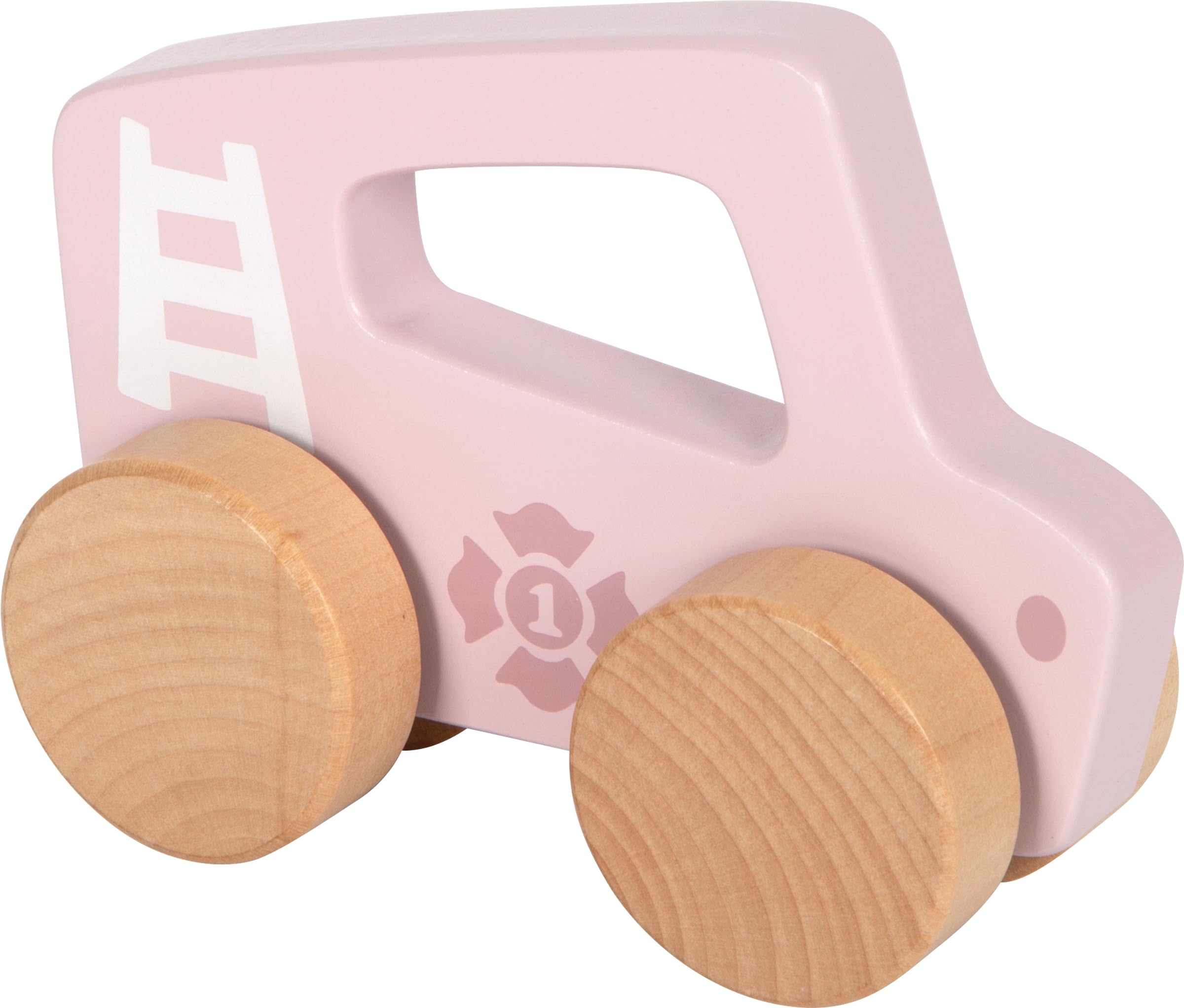 Small Foot - Small Foot - Houten Duwautootje Roze