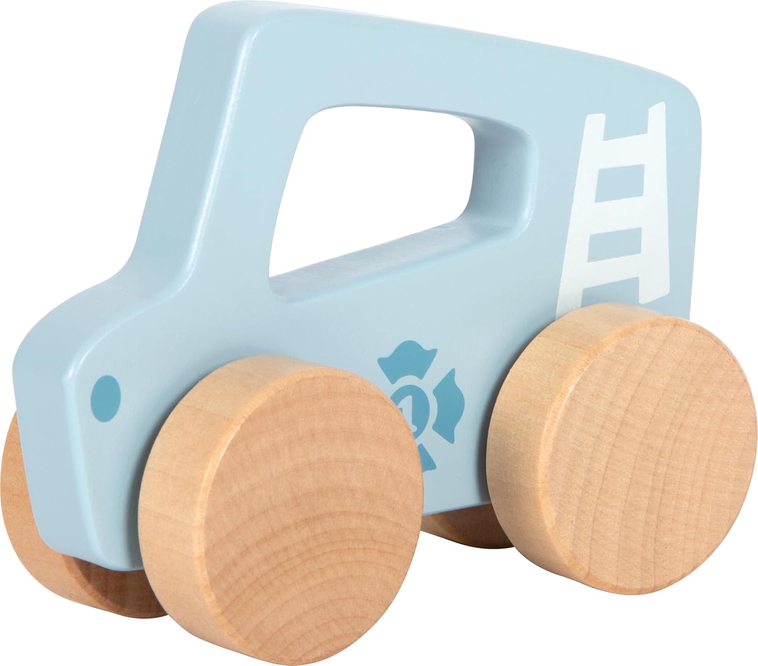 Small Foot - Small Foot - Houten Duwautootje Blauw