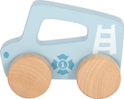 Small Foot - Small Foot - Houten Duwautootje Blauw