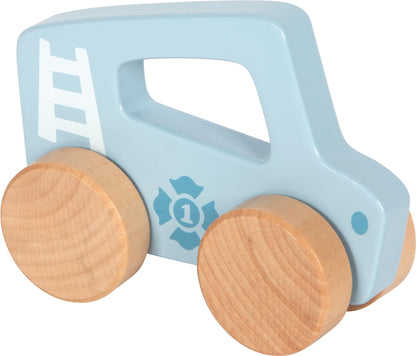 Small Foot - Small Foot - Houten Duwautootje Blauw
