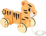 Small Foot - Small Foot - Houten Trekdier Tijger Safari FSC