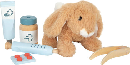 Small Foot - Small Foot - Dierenartstas met Pluche Konijn