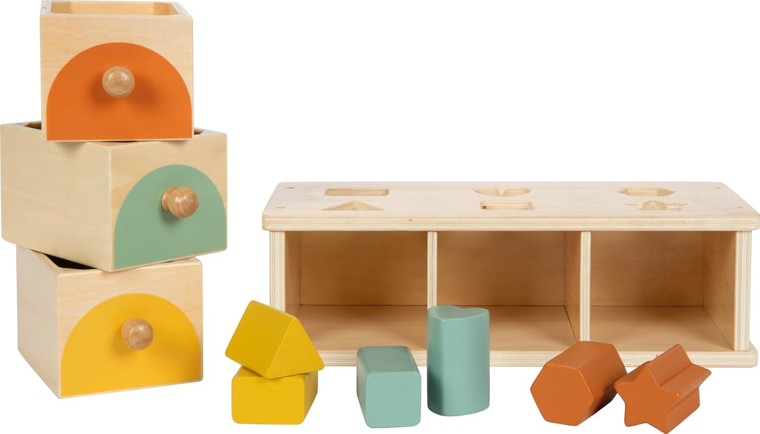 Small Foot - Small Foot - Houten Montessori Sorteerspel FSC