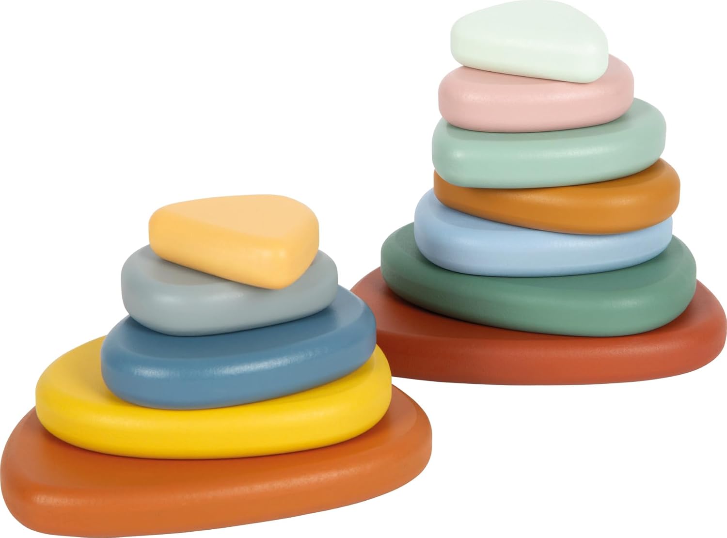 Small Foot - Small Foot - Houten Montessori River Rocks Evenwichtsspel FSC