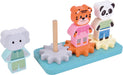 Small Foot - Small Foot - Houten Stapelspel met Tandwielen Jungle Friends FSC