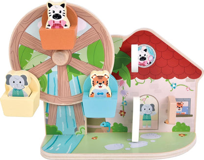 Small Foot - Small Foot - Houten Reuzenrad FSC Jungle Friends