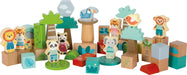 Small Foot - Small Foot - Houten Bouwblokken Jungle Friends FSC - 50dlg.