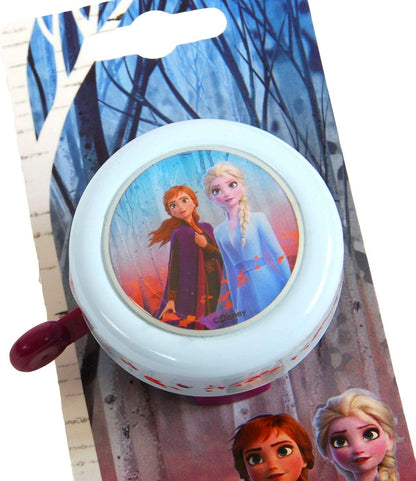 Disney Frozen Fietsbel 2 - meisjes - lichtblauw violet