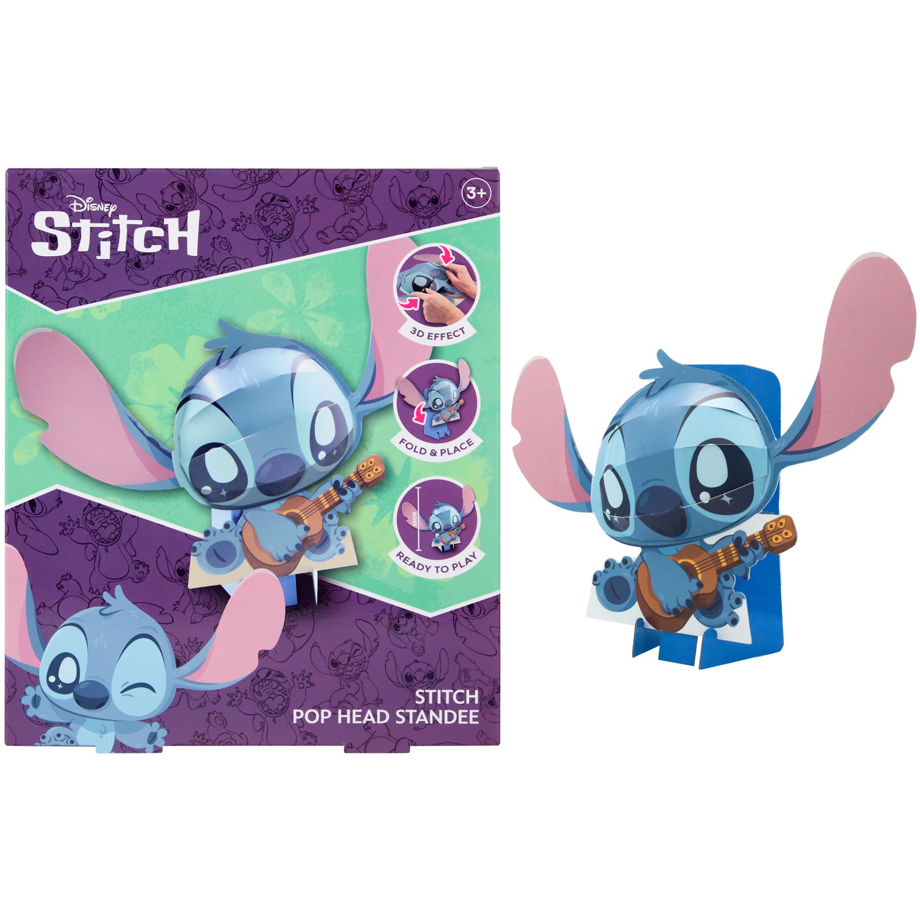 Canenco - Vouw je eigen Stitch 3D Figuur Karton