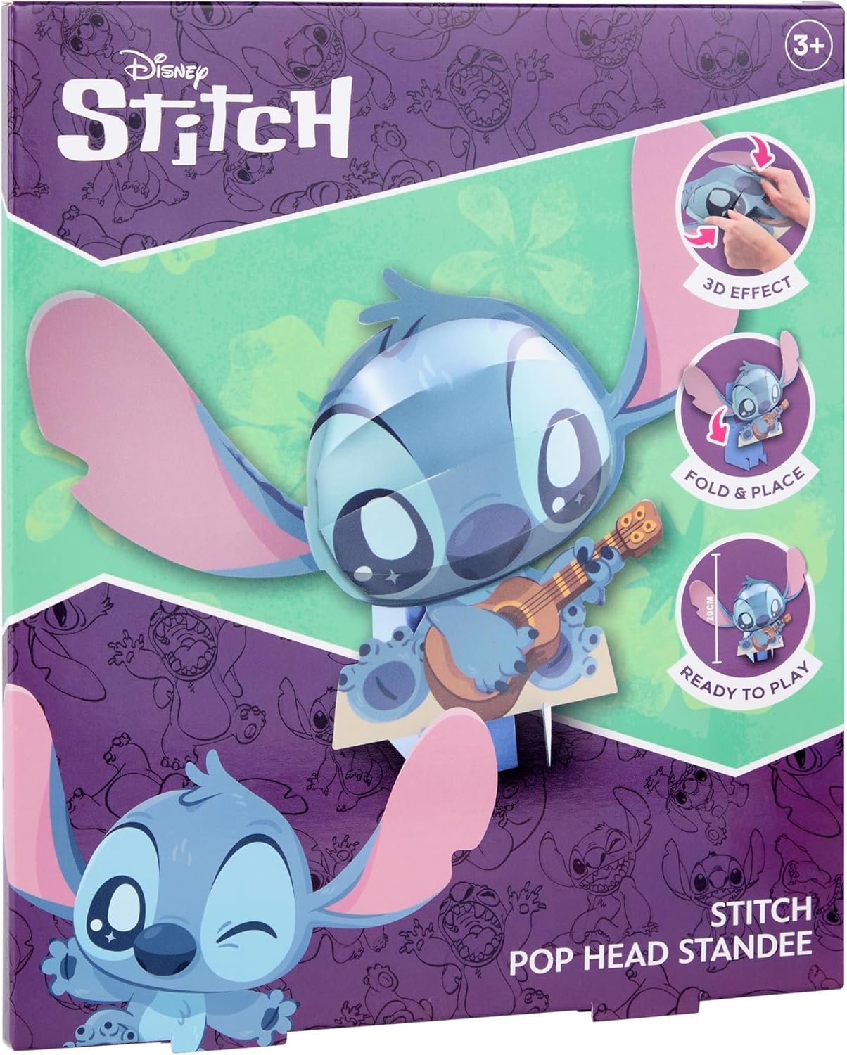Canenco - Vouw je eigen Stitch 3D Figuur Karton