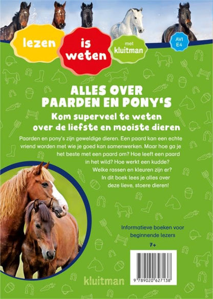 Uitgeverij Kluitman - Alles Over Paarden En Pony\`s AVI E4