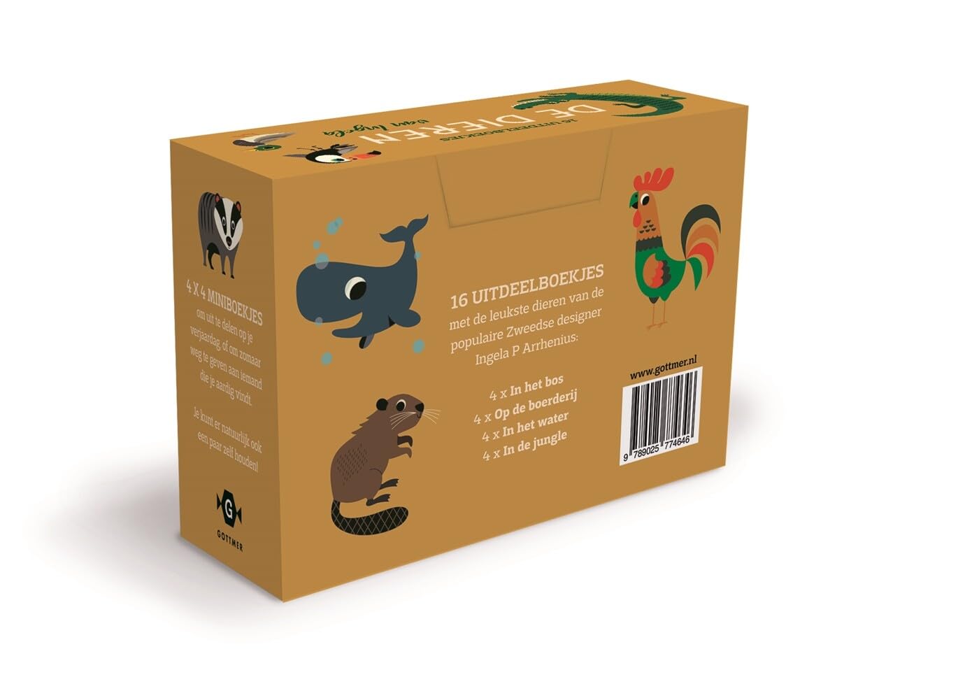 Gottmer Uitgevers Groep - De Dieren van Ingela Uitdeelboekjes 16st.