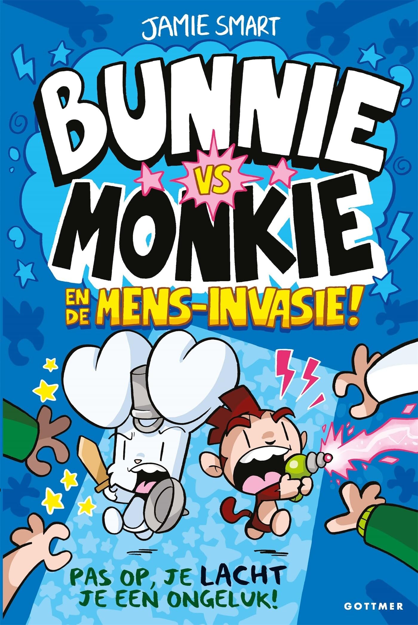 Gottmer Uitgevers Groep - Bunnie vs Monkie en de mens-invasie!
