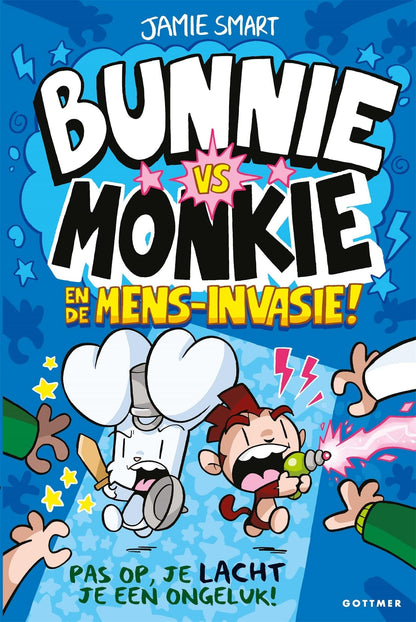 Gottmer Uitgevers Groep - Bunnie vs Monkie en de mens-invasie!
