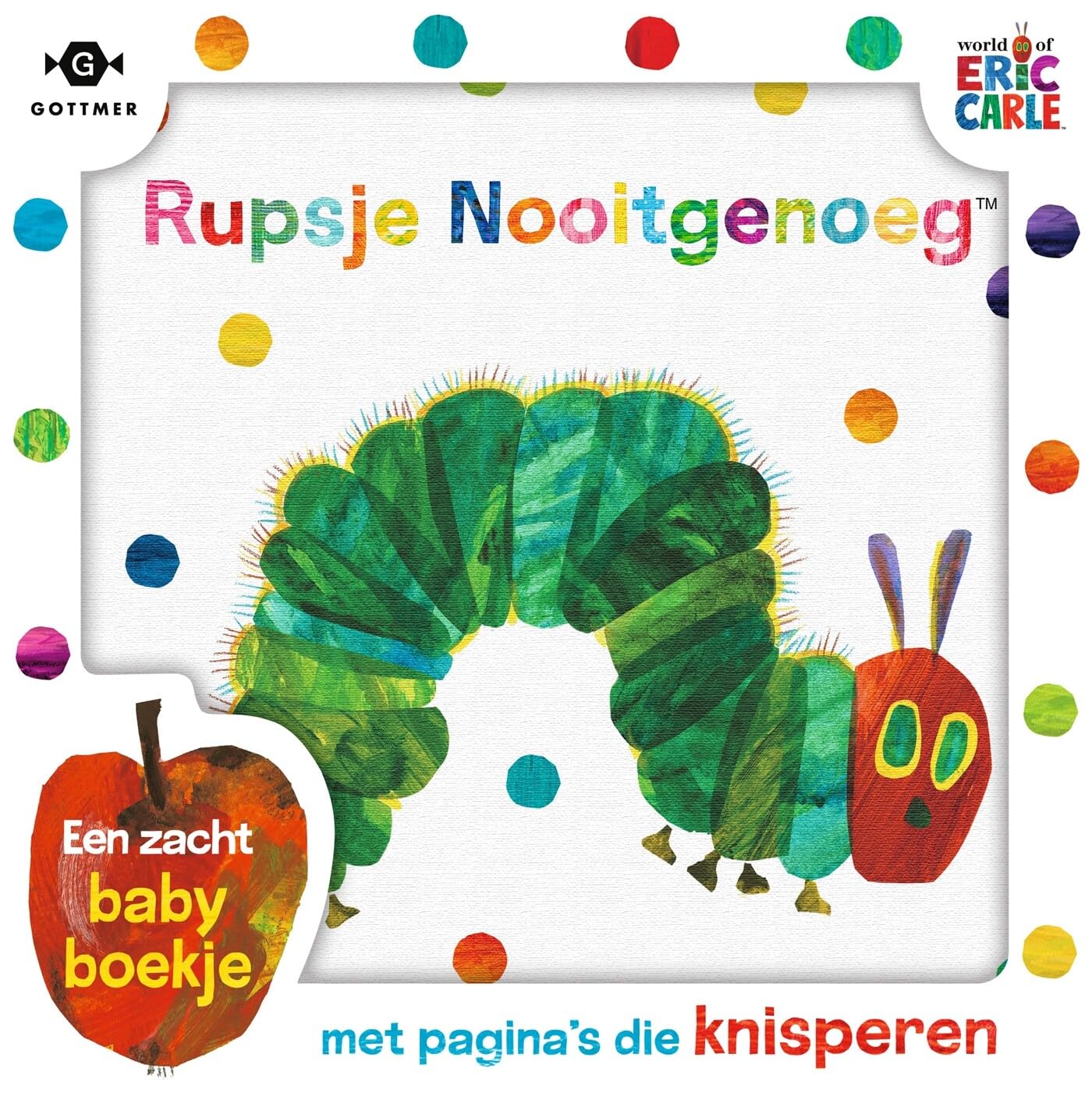 Gottmer Uitgevers Groep - Rupsje Nooitgenoeg - Stoffen Boekje