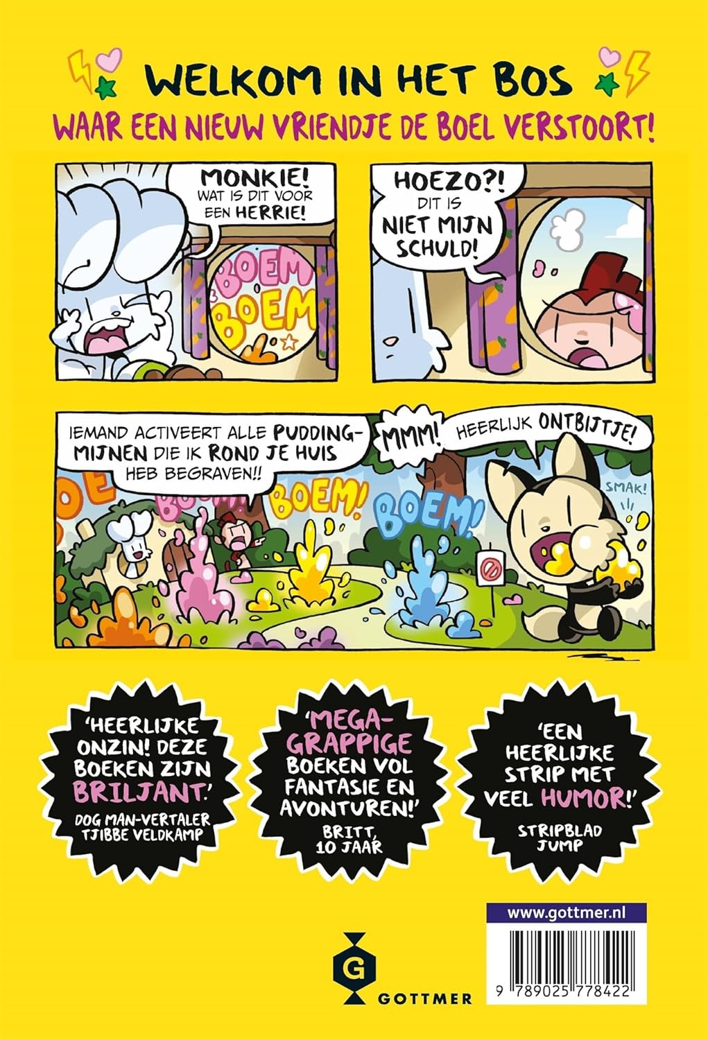 Gottmer Uitgevers Groep - Bunnie vs Monkie en de supersonische maki!