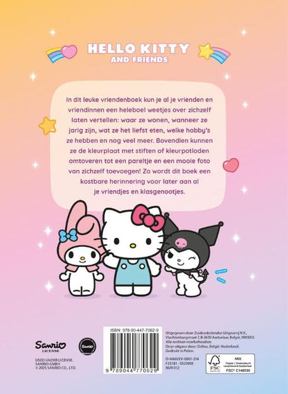 Deltas - Hello Kitty Vriendenboek