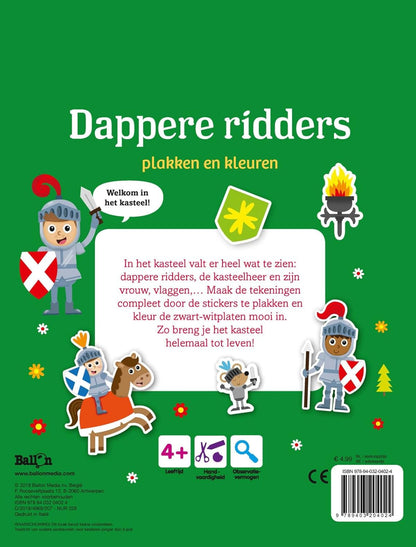 Standaard Uitgeverij - Kleur- en Stickerboek Dappere Ridders