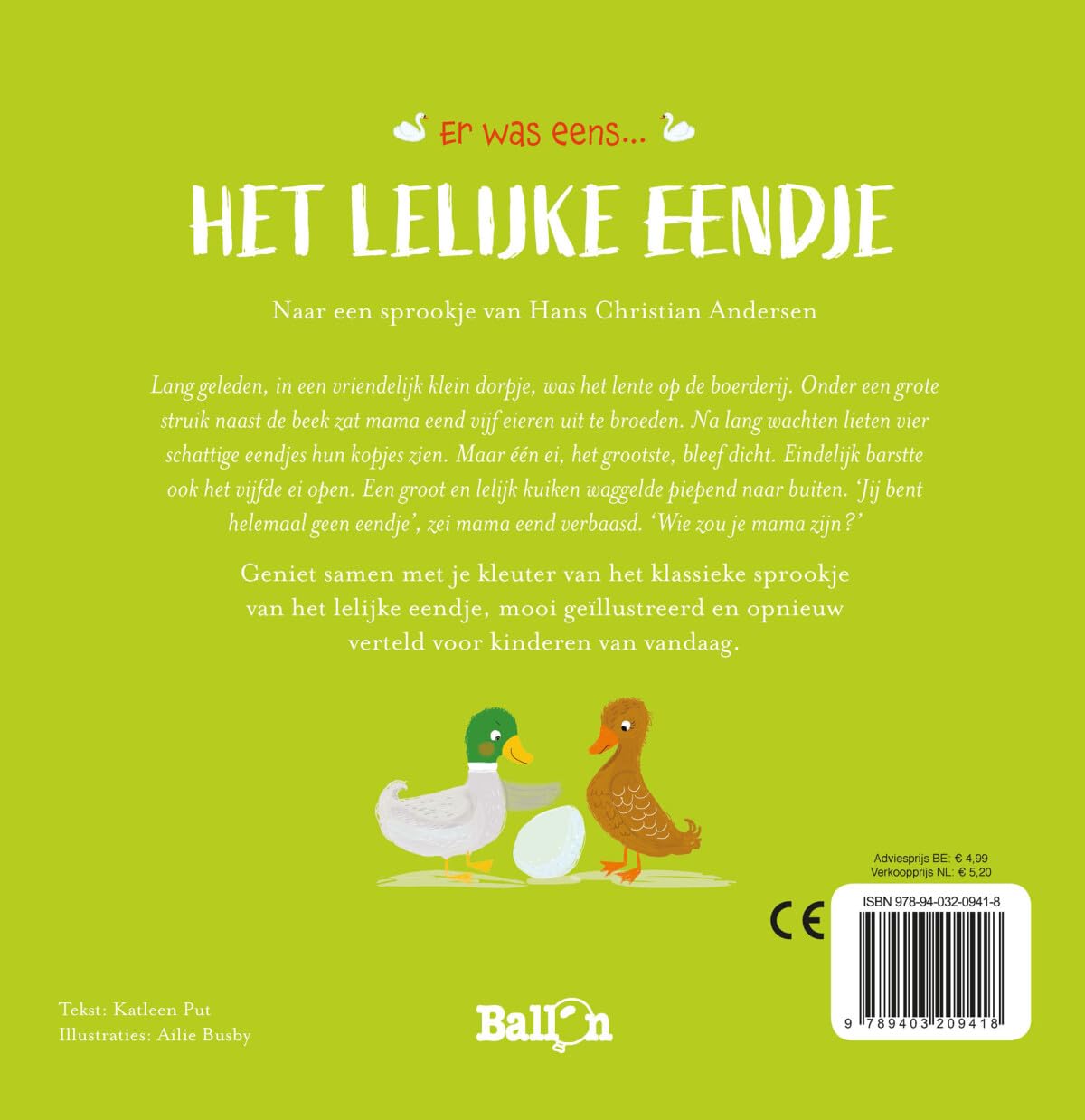 Standaard Uitgeverij - Het lelijke eendje