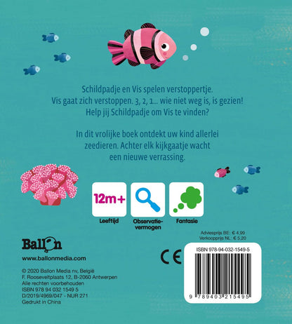 Standaard Uitgeverij - Vind je Mij Schildpadje? 12m+