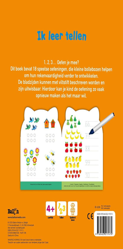 Standaard Uitgeverij - Ik Leer Tellen 4+