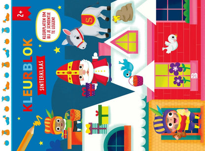 Standaard Uitgeverij - Kleurblok Sinterklaas