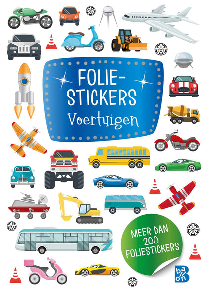 Standaard Uitgeverij - Glitter Foliestickers - Voertuigen