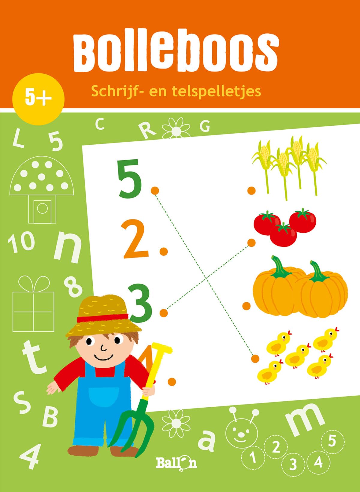 Standaard Uitgeverij - Bolleboos - Schrijf- en telspelletjes (5+)