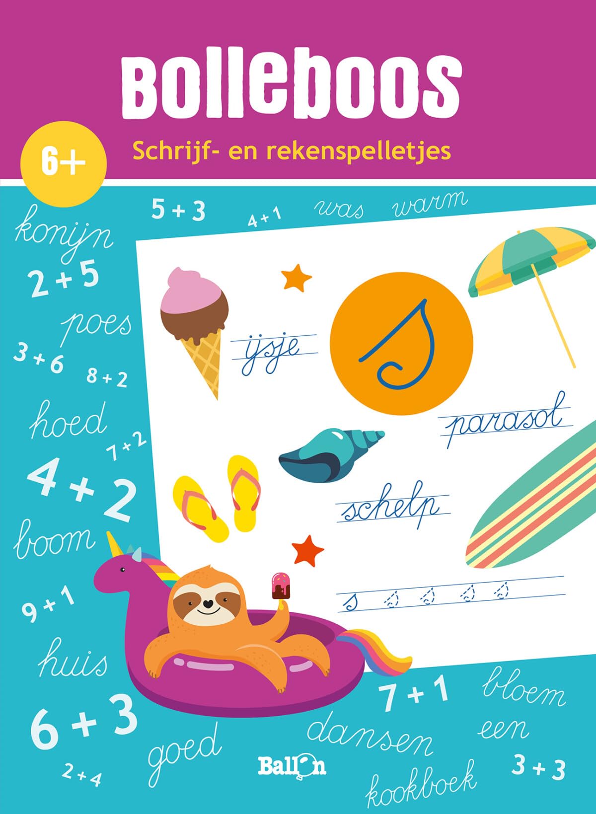 Standaard Uitgeverij - Bolleboos - Schrijf- en rekenspelletjes (6+)