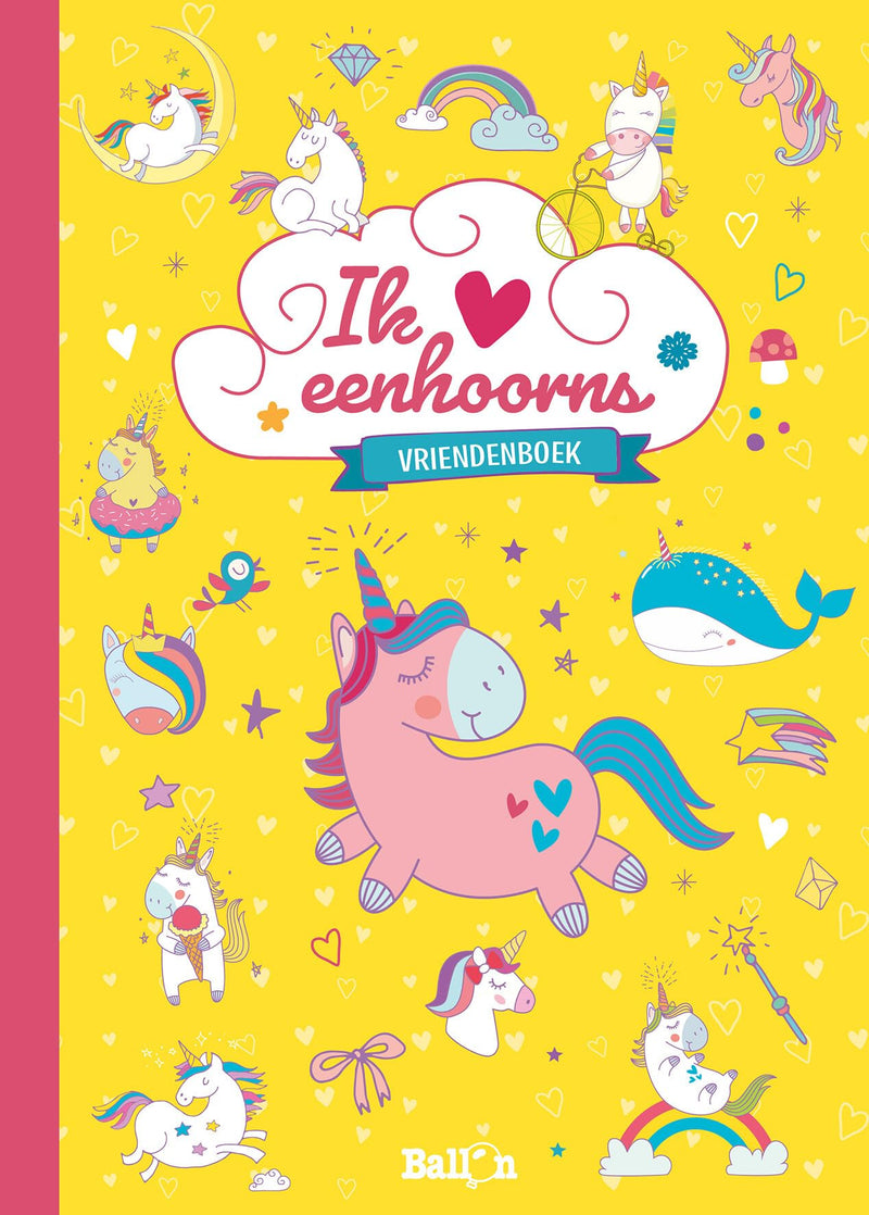 Standaard Uitgeverij - Vriendenboek Eenhoorns