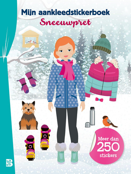 Standaard Uitgeverij - Mijn aankleedstickerboek - Sneeuwpret
