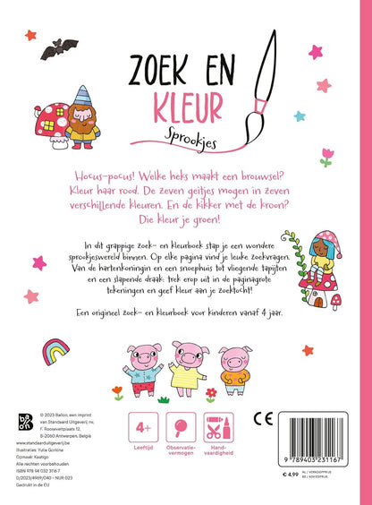 Standaard Uitgeverij - Zoek en Kleur - Sprookjes