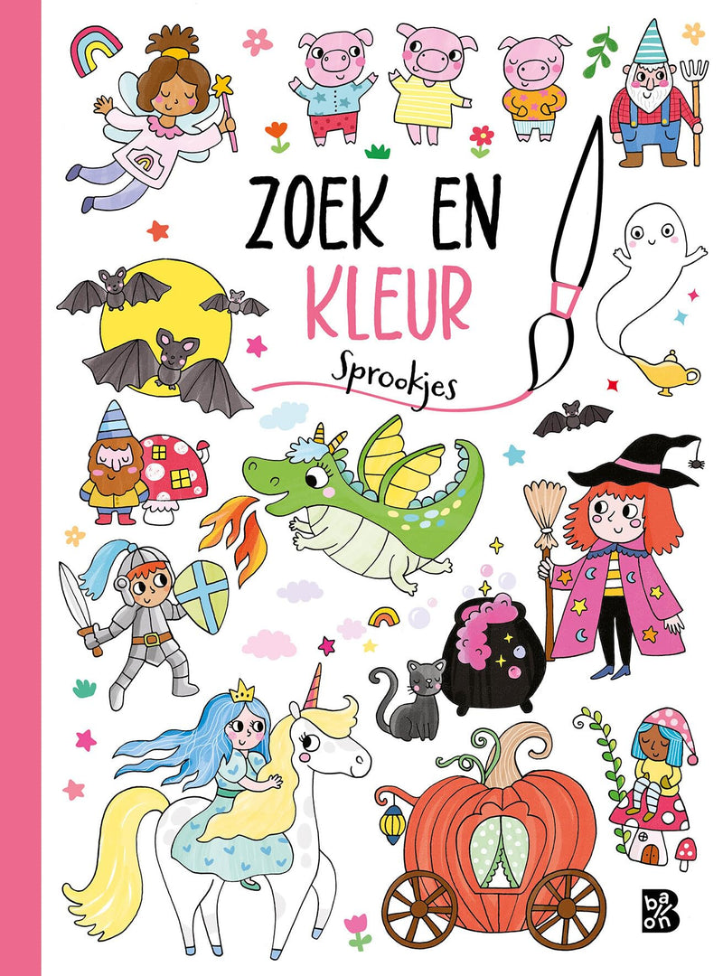 Standaard Uitgeverij - Zoek en Kleur - Sprookjes