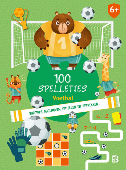 Standaard Uitgeverij - 100 Spelletjes Voetbal 6+