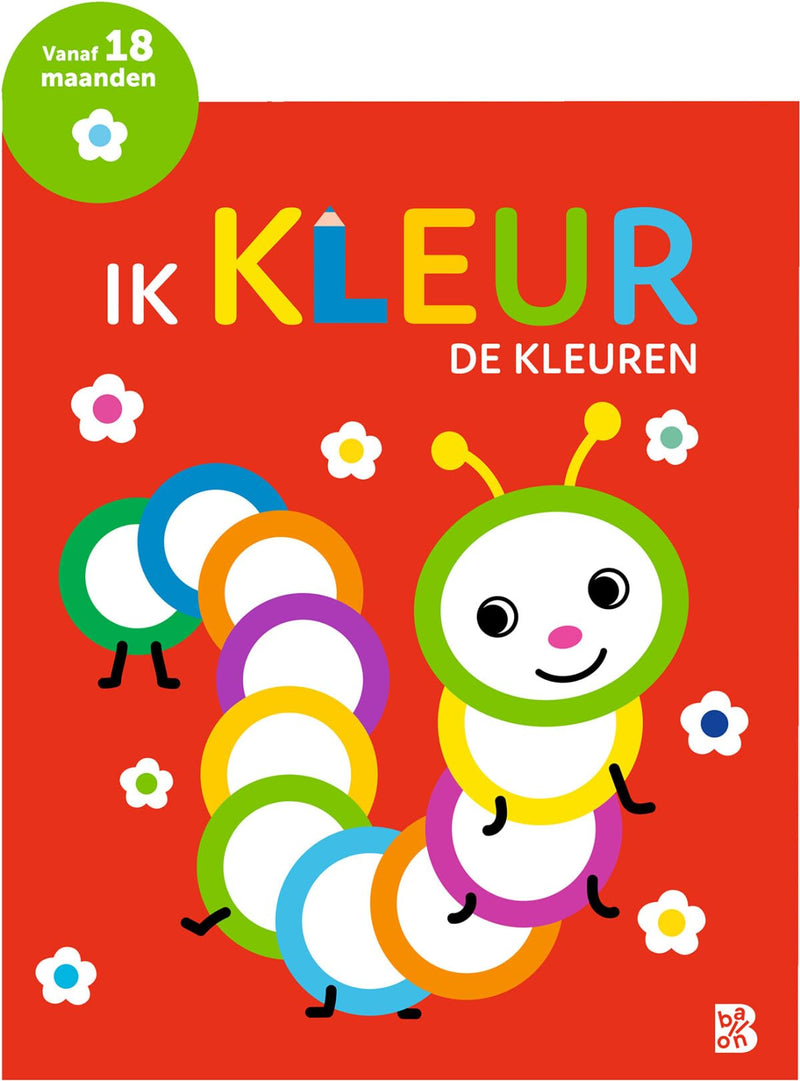 Standaard Uitgeverij - Mijn Allereerste Kleurboek - Ik kleur De Kleuren 18m+