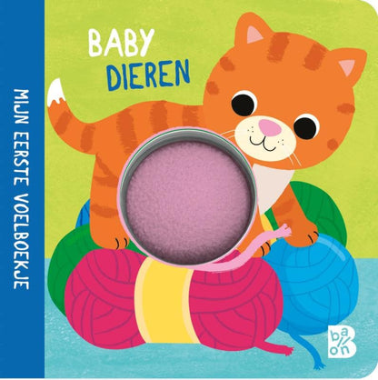 Standaard Uitgeverij - Mijn Eerste Voelboekje - Babydieren 12m+