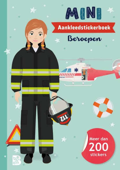 Standaard Uitgeverij - Mini Aankleedstickerboek - Beroepen