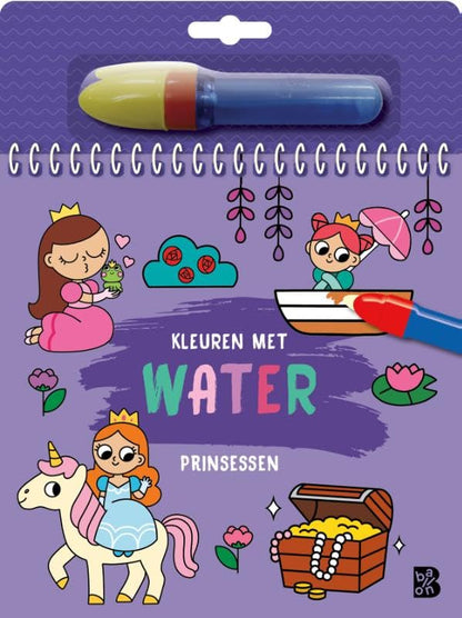 Standaard Uitgeverij - Kleuren met Water - Prinsessen