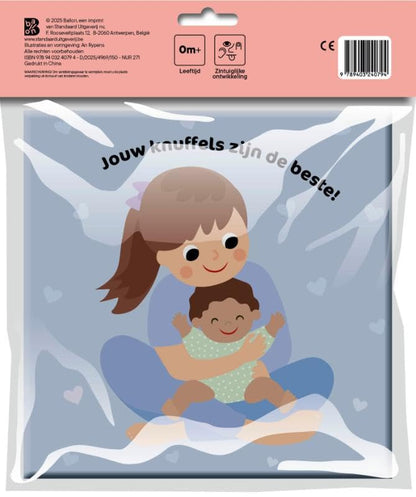 Blije baby: Allemaal knuffels (linnenboekje