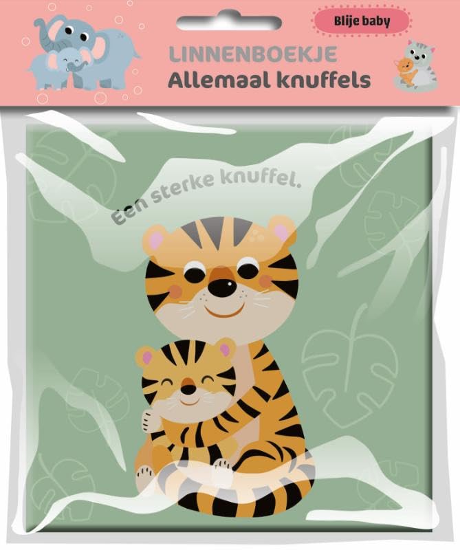 Blije baby: Allemaal knuffels (linnenboekje
