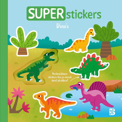 Standaard Uitgeverij - Superstickers - Dino\`s 18m+