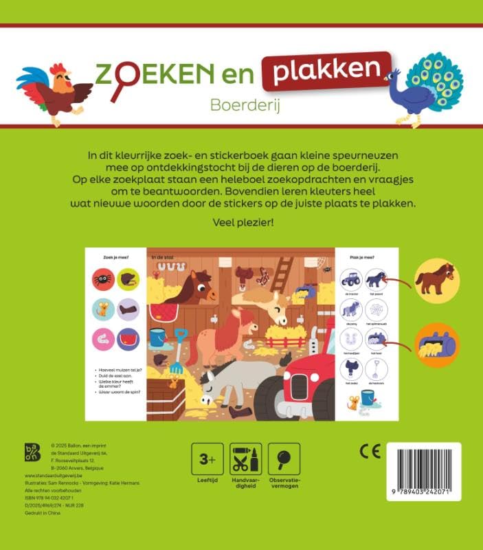 Standaard Uitgeverij - Zoeken en Plakken - Boerderij