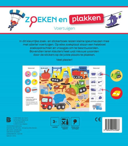 Standaard Uitgeverij - Zoeken en Plakken - Voertuigen