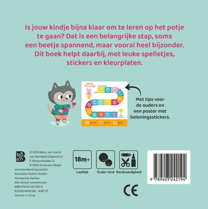 Standaard Uitgeverij - Op het Potje Spelletjesboek
