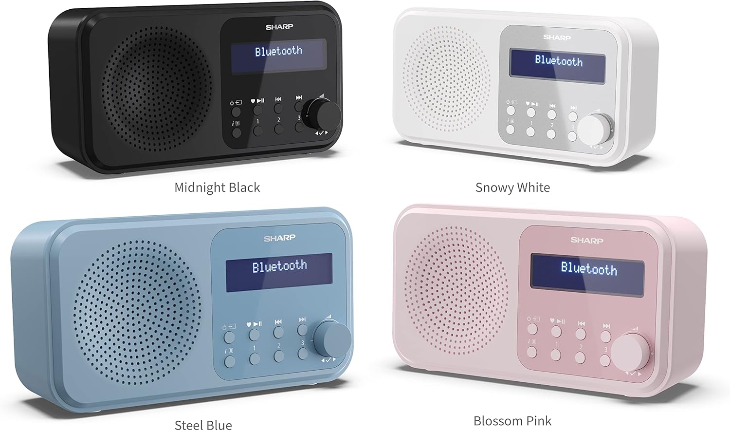 Radio Portatile Digitale Tokio Rosa